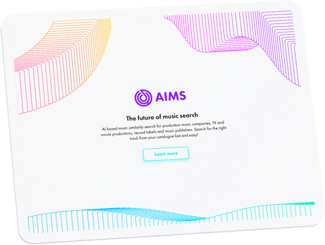 AIMS API Website, UI Design, 2020